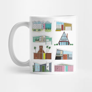 Mid mod houses Mug